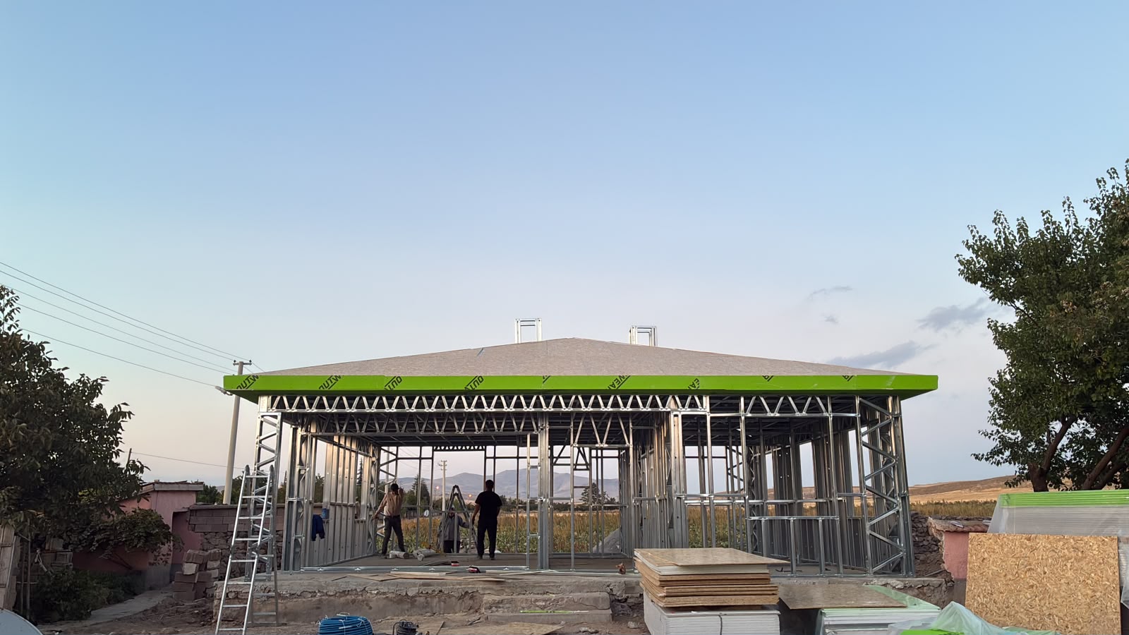 Çelik Konstrüksiyon — Han Prefabrik uygulaması